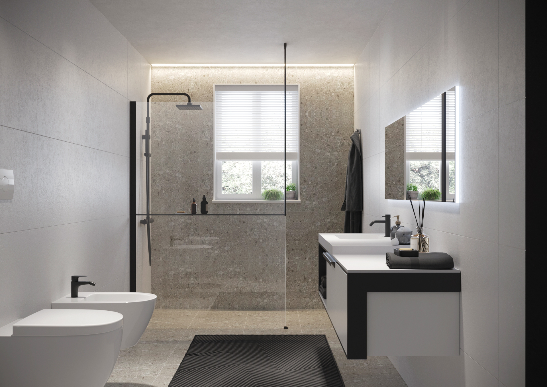 Wellness zwischen zwei Wänden