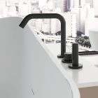 Deck-mounted bath mixer for furniture
