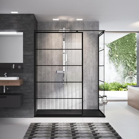 Shower spaces - Kuadra H Stripes