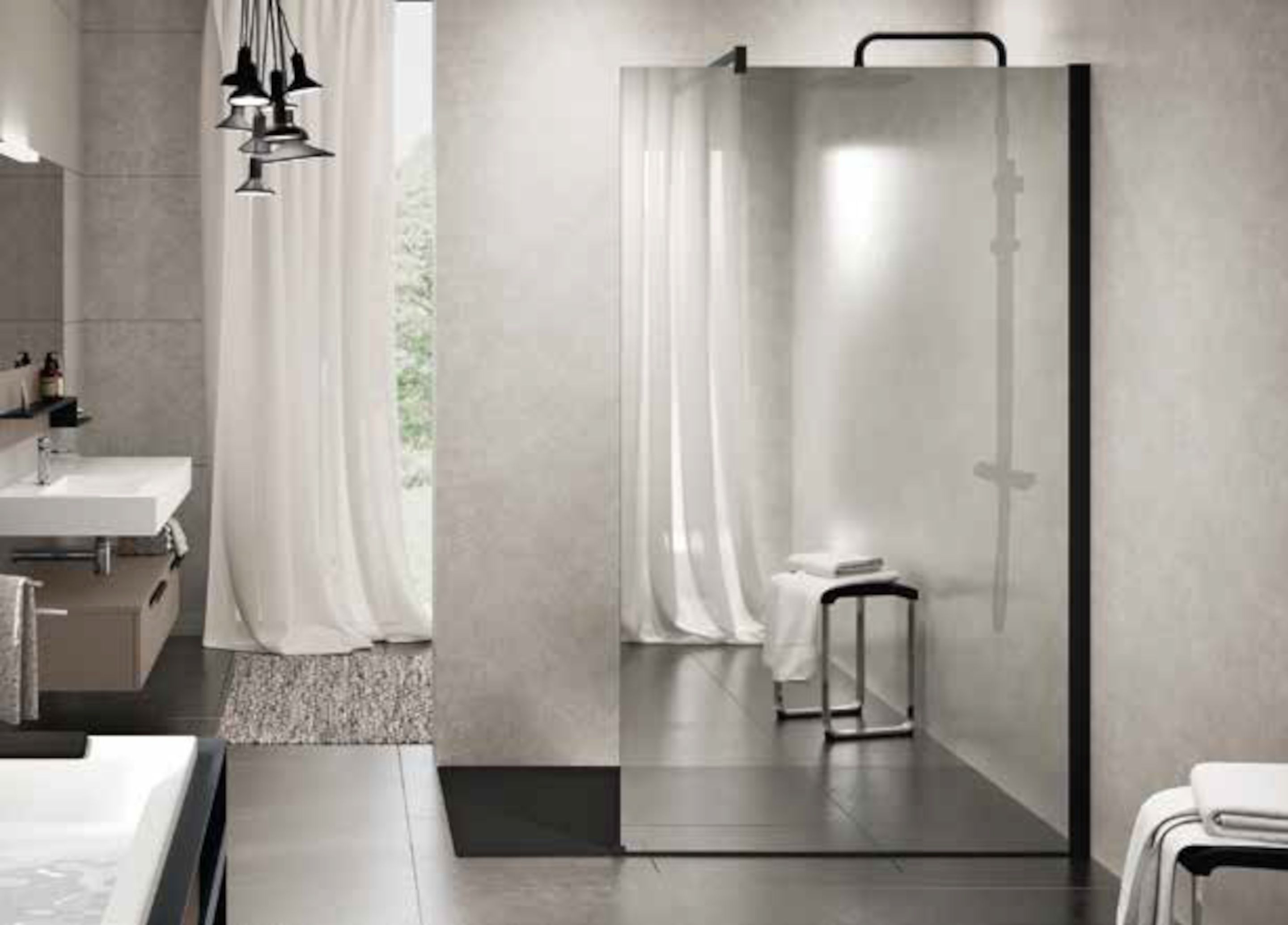 Walk-In Lösungen - Kuadra H Mirror/Spy