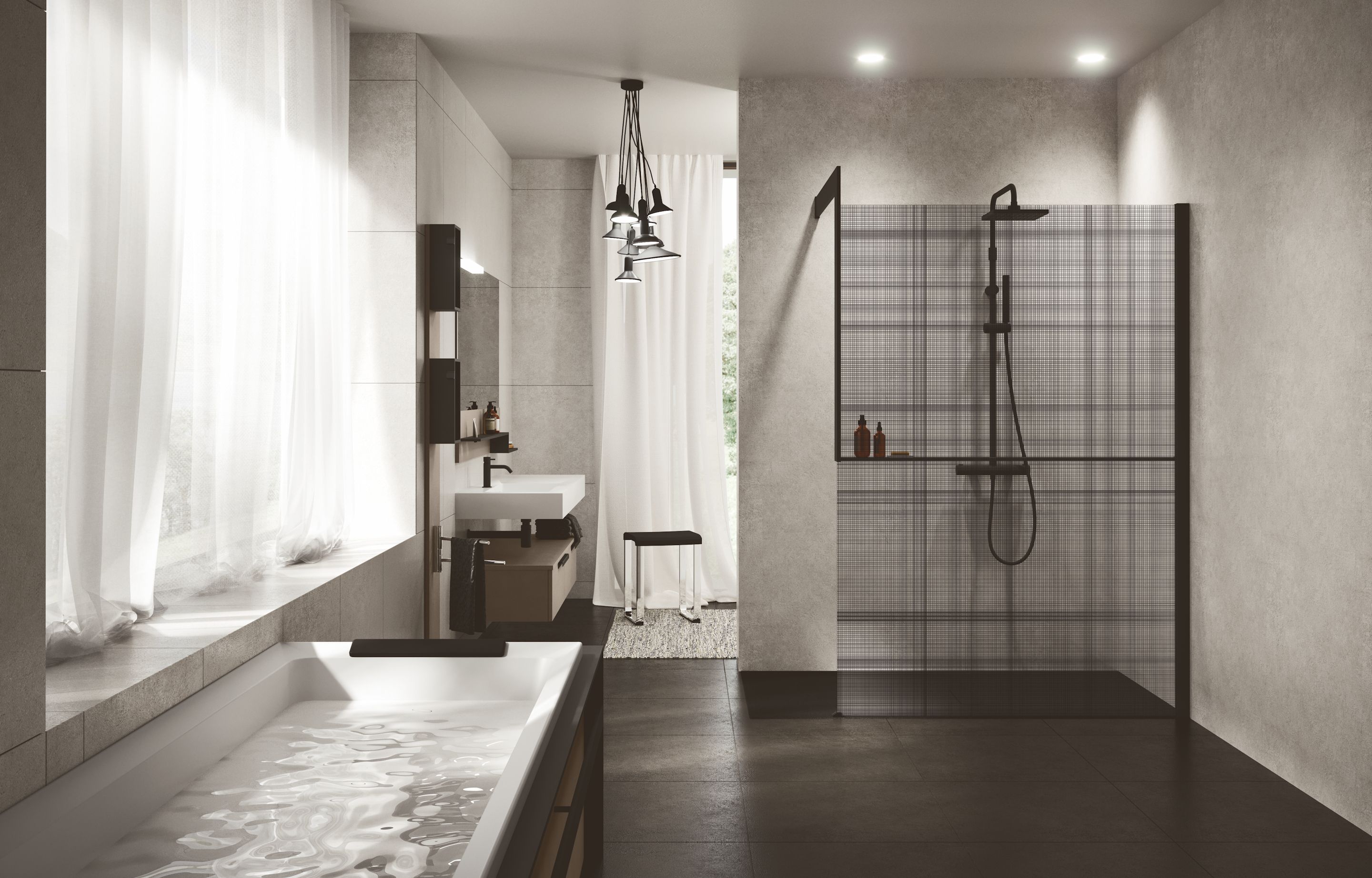 Walk-In Lösungen - Kuadra H Frame Dekor